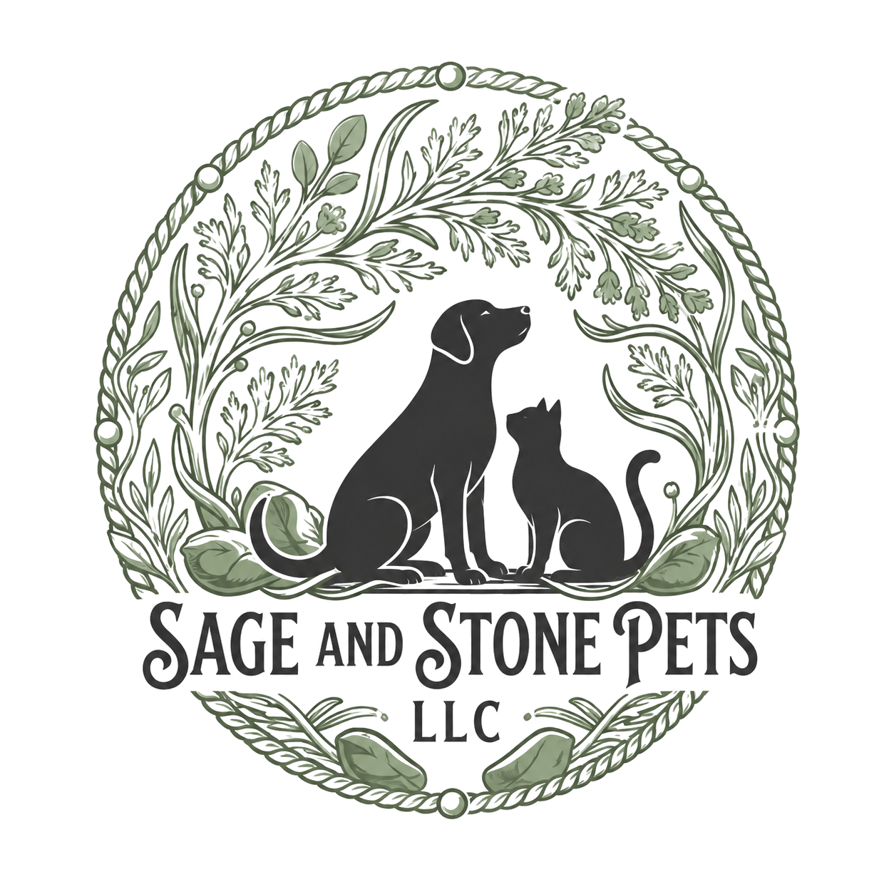 Sage and Stone Pets logo